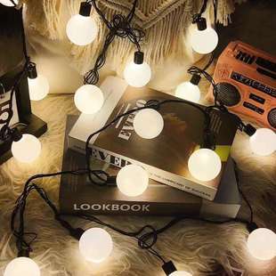 LED太阳能G50球泡灯串户外露营灯串庭院花园圣诞节婚礼灯泡装 饰灯