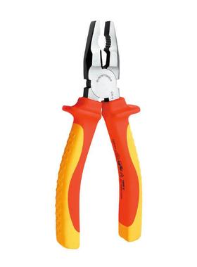 艾威博尔铬钒钢C系列VDE绝缘钢丝钳6寸8寸100836 100838