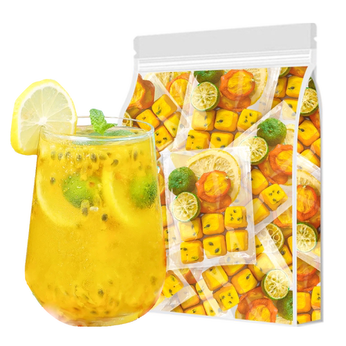 金桔柠檬百香果茶茶包花茶水果茶青桔柠檬茶冲泡饮品泡水喝的东西