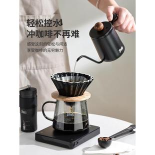 家用手磨咖啡手摇磨豆机滤杯分享壶全套器具 Bincoo手冲咖啡套装