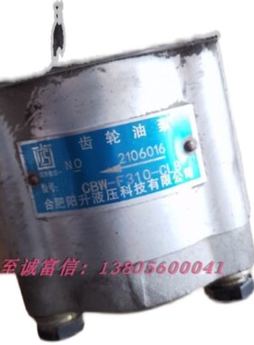 合肥阳升液压 齿轮油泵 CBW-F310-CBLB CLP CFP ALP ALH 液压泵