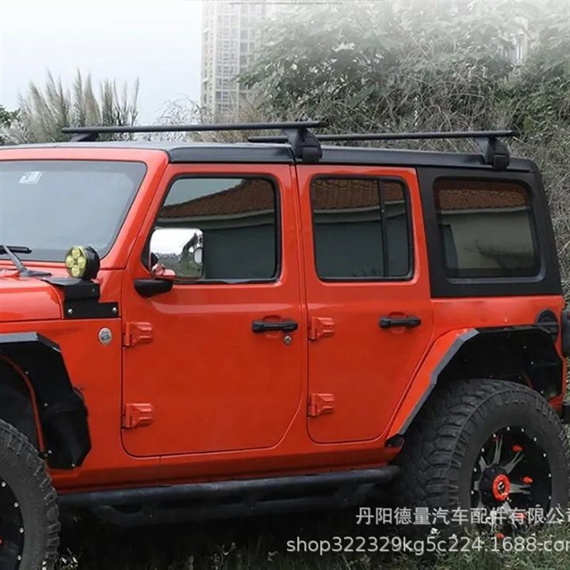 适用于吉普 eJK JL牧马人车顶横杆 牧马人车顶行李架 铝合金行李