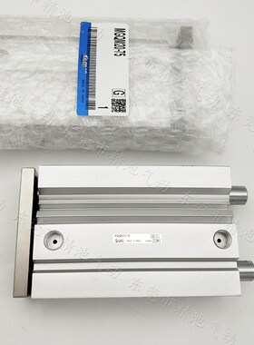 SMC型三杆薄型带导杆气缸MGQL12-10 20 25 30 40 50 75 1Y00 125