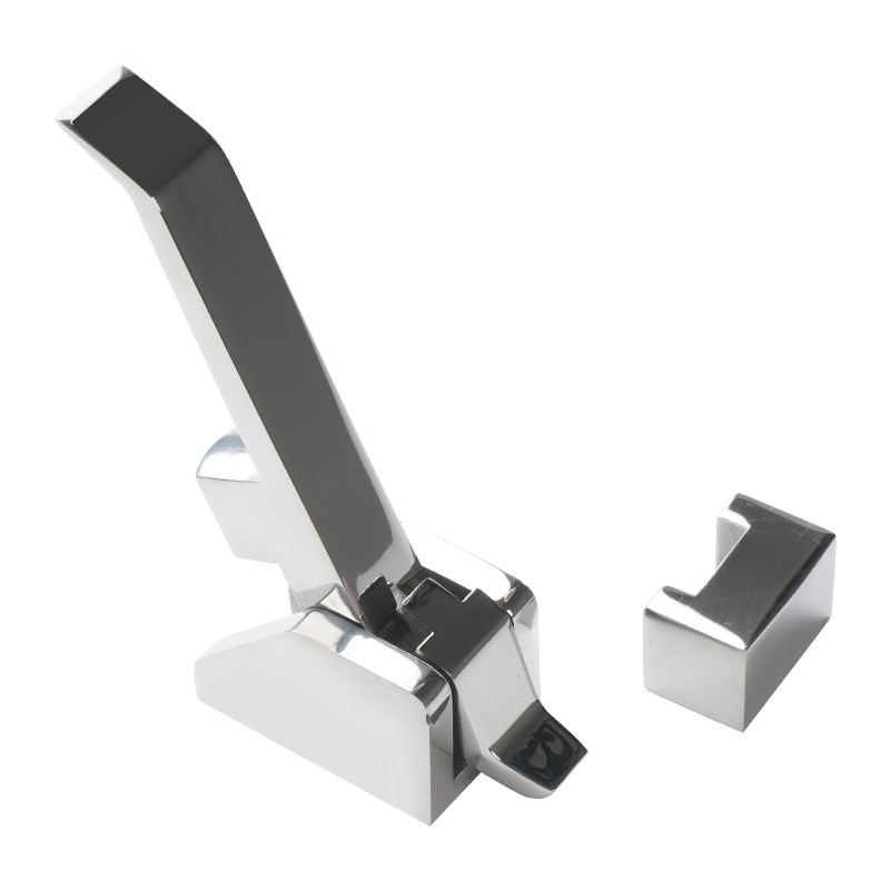 304不锈钢DK615冷冻冷藏库工业真空迫紧L密闭门把手杠杆压缩式拉