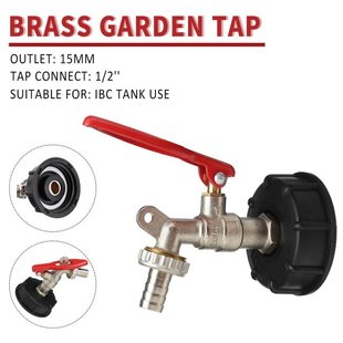 极速IBC Tank Adapter S60X6 12&ampquot Garden Hose FaucZet Wa
