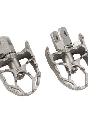 适用铃木GW250 Vstrom DL250 DL6F50 DL1000改装不锈钢脚蹬 前脚