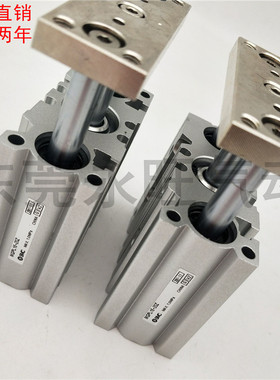 三杆带导杆气缸MGPiL16-125/150/175/200/250/275/300Z/AZ球轴承