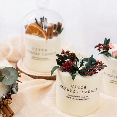 极速Aromatherapy Candle Soy Wax AromatherapyO Candle Romanti