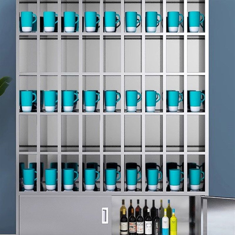 不锈钢水杯柜车间员工茶水架多层水杯架工K厂储物柜茶杯办公室杯,商业/办公家具,办公茶水柜,淘宝优惠券,粉丝福利购,淘宝优惠卷