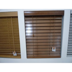 35mm Slatsg  Width Wooden Blinds Basswood Material With Diff