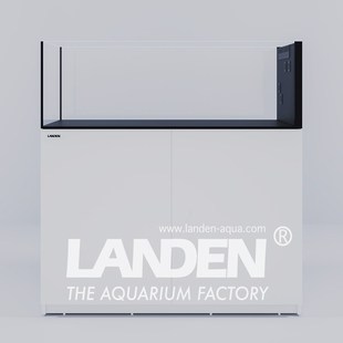 速发蓝甸鱼缸h水族箱底滤客厅屏风超白玻璃溪流缸超薄侧溢流