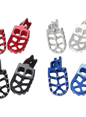 适用于川崎KX250 KmX250F KX450X KX450F 改装CNC铝合金 脚踏 脚