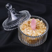 新品 天然消磁白水晶碎石原石标本宝石摆I件手链消磁石净化水晶碗