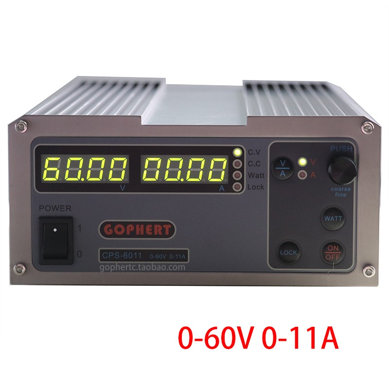 极速直流稳压f电源可调电压电流0-60V11A恒压恒流60V10Adc老化维