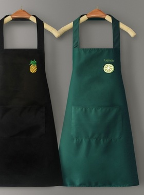 极速Apron household kitchen xwaterproof and oil proof clothe