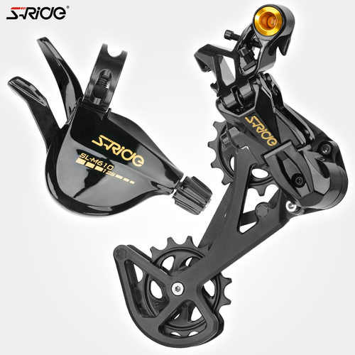 极速速瑞达山地自行车12q速套件M610大鸡腿后拨兼M8100指拨 链条