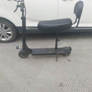 极速10寸电动滑板车座椅靠背减震座垫座位座套折R叠加长装大座椅