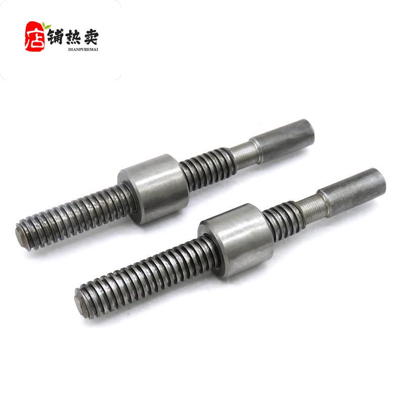 极速方牙丝杆升降滑台套装梯形t型C螺纹正反全牙螺杆螺母配套定制