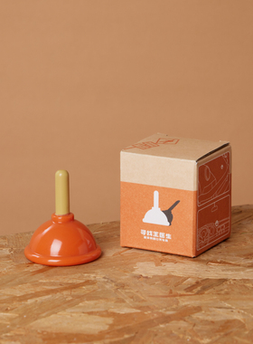 cottee x 寻找王医生 童漠男脱口秀限定一路畅通小皮搋子创意摆件