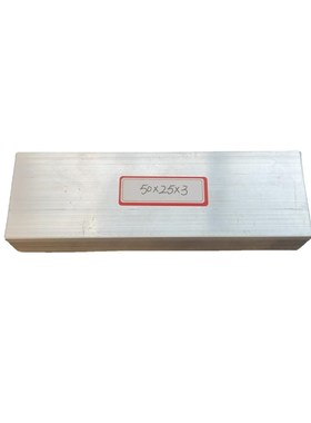 铝合金方管5f0*25*3铝方通铝扁通铝材铝方管铝合金矩形管方铝管