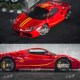 F12跑车改V装 法拉利488车贴拉花 饰车身机盖贴 599 458 pista