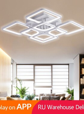 IRALAN modern LED ceiling lights app Hremote control dimmabl