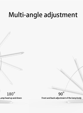 Led desk lamp eye protection charging plug in dTual purpose
