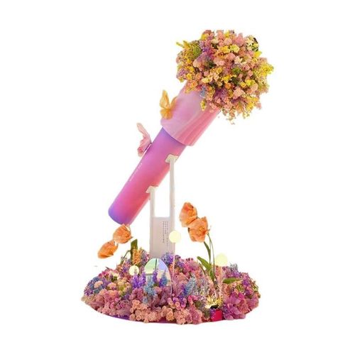 巨型万花筒景观美陈艺术装置节y日商场活动网红拍照打卡场景道厂