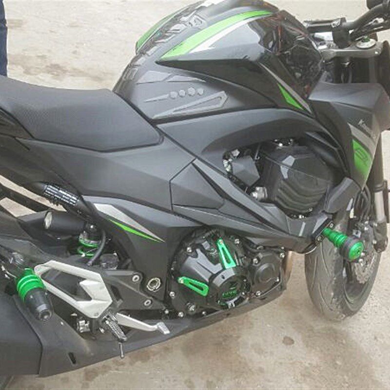 川崎 Z8c00 Z750 Z1000 发动机改装防摔球防摔胶保险杠杆防摔配件