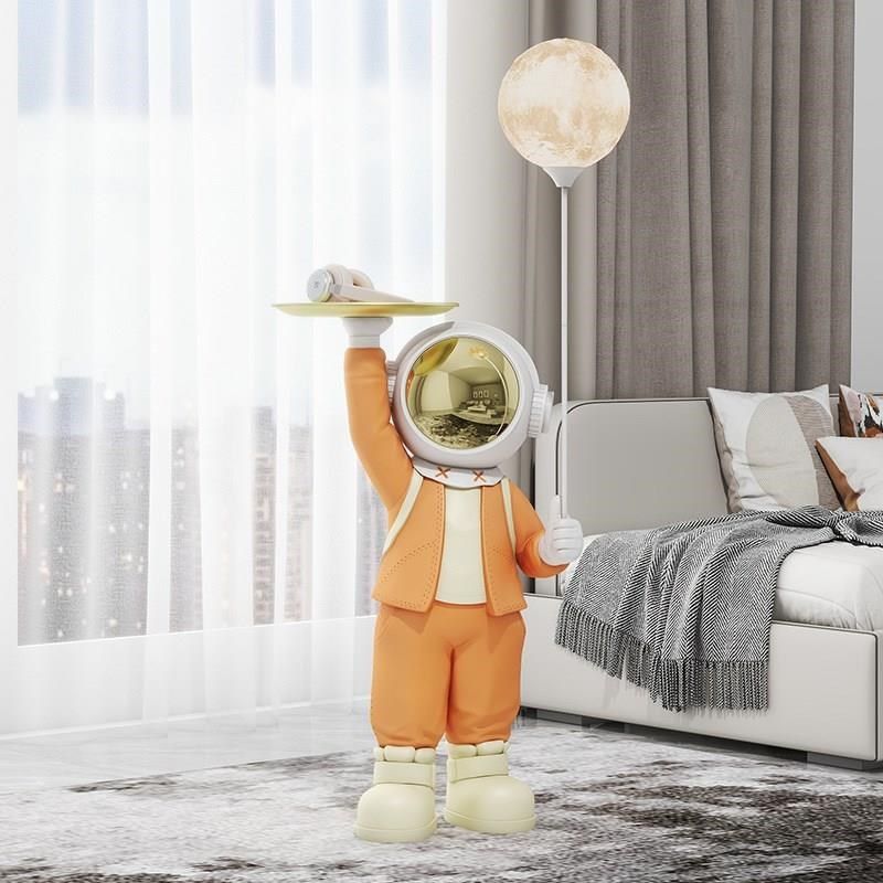 太空人宇航员客厅大型收纳落地y摆件电视柜沙发装饰品乔迁开业礼,家居饰品,落地摆件,淘宝优惠券,粉丝福利购,淘宝优惠卷