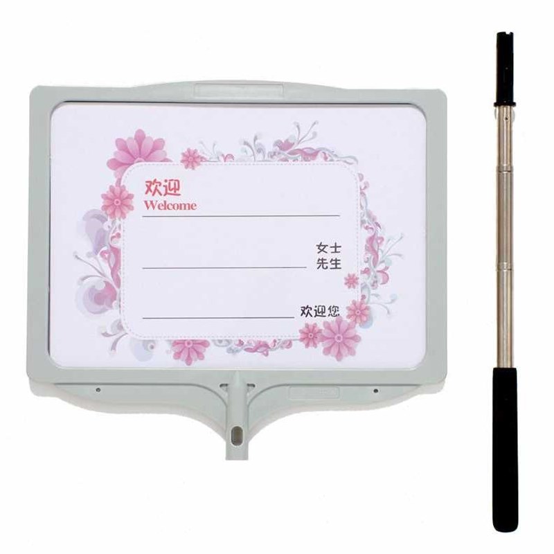 现货速发斯图手举牌A4接机牌Az伸缩双面旅游牌引导牌迎宾牌运动会