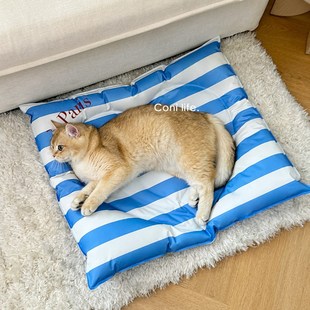 Coni life爱心宠物冰w垫猫咪夏季猫窝狗狗凉席降温凉感冰床睡垫子
