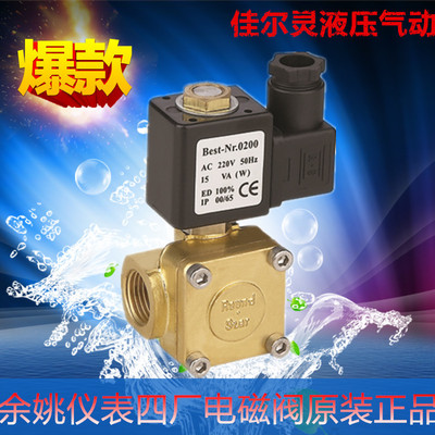 膜片电磁阀 0927100-10 0927200-15 G300-20 400-25 余姚仪表四厂