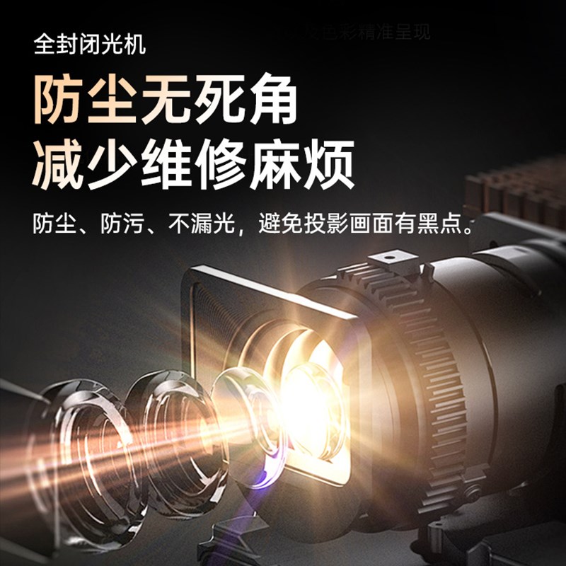 小红书爆款HfP30投影仪家用超高清2025新款手机投屏墙投家庭影院