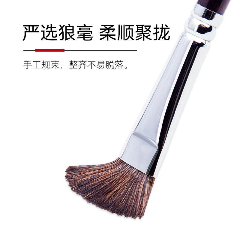 中盛画材 101单双号紫花杆圆峰狼毫G水彩笔水粉套装笔油画笔6支装,文具电教/文化用品/商务用品,水粉/水彩/油画专用笔,淘宝优惠券,粉丝福利购,淘宝优惠卷