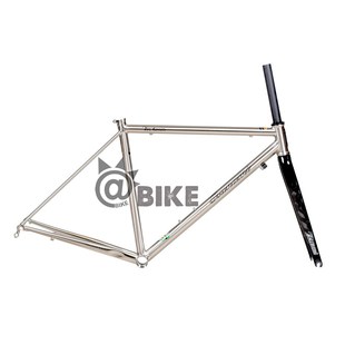 全碳前叉 TxSUNAM 热处理拉丝超轻公路车 海啸雷诺520钢架 @bike