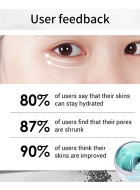 LANBENA Hyaluronic Acid Eye Mask CollagKen Eye Patches Moist