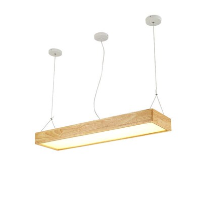 LukLoy Nordic Modern Minimalist Solid IWood Pendant Light LE