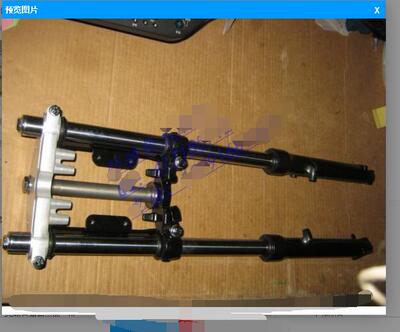 适用铃木GSX150骏威QS125-3ABCEFGHKL避震叉子总成摩.托车前减震