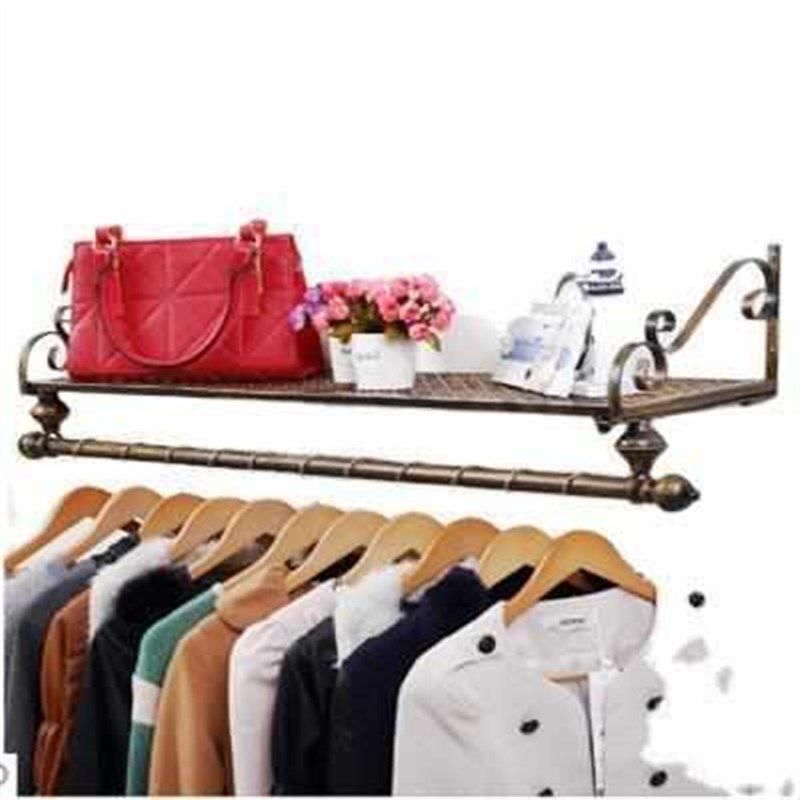 覆古铁艺上墙服装展示架正侧x挂陈列货架创意墙上挂衣架壁挂中岛,商业/办公家具,置物架/陈列架/储物架/展示架,淘宝优惠券,粉丝福利购,淘宝优惠卷