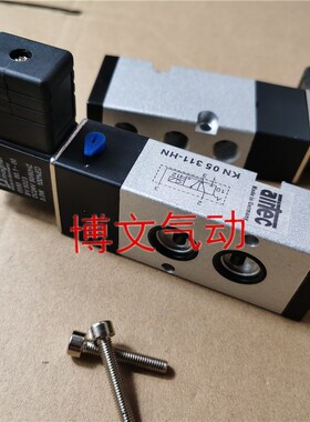 电磁阀KN-05-311-HN换向阀DC24V/AC220NV二位五通板式AIRTEC