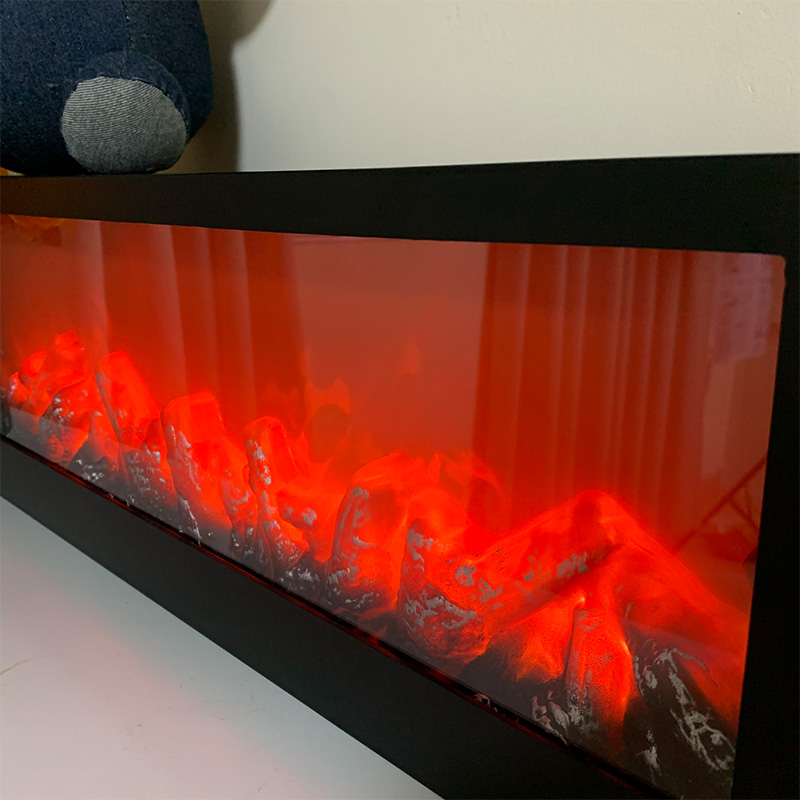 ins氛围摆件i简约小夜灯客v厅桌面摆件房间装饰品民宿燃烧壁炉火