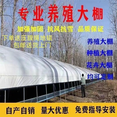 养殖大棚全套大棚骨架家用温室C种植棚养鸡棚羊棚牛棚养猪大棚