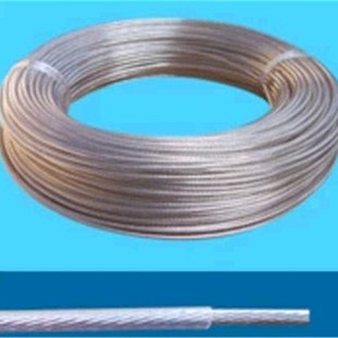 95米 FF46 国标 0.j75平方透明国标铁氟龙镀锡高温电线 卷