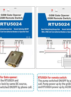 Rtu5024 GSM Opener Relay Switch PEhone Wireless Remote Contr
