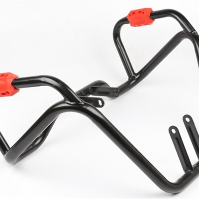 适用铃木GSX150F 极客飒GIXXER155NK 保险杠前护杠W防摔杠改装配