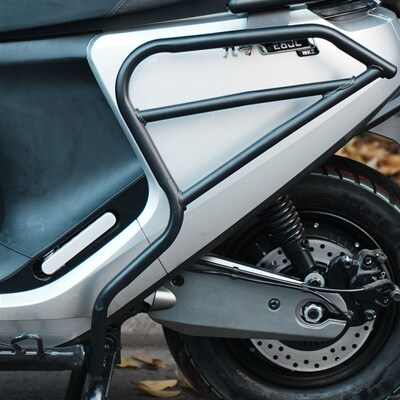 适用佐华适用九号E125/E15v0/E80CMK2加厚加宽护杠保险杠防撞改装