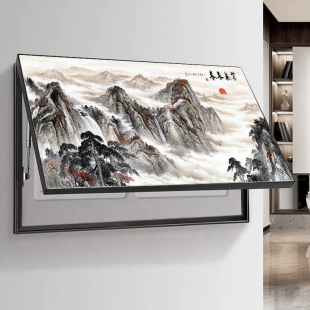 饰画高级感镶钻客厅背景墙晶瓷镶钻画 现代轻奢2025壁画入户玄关装