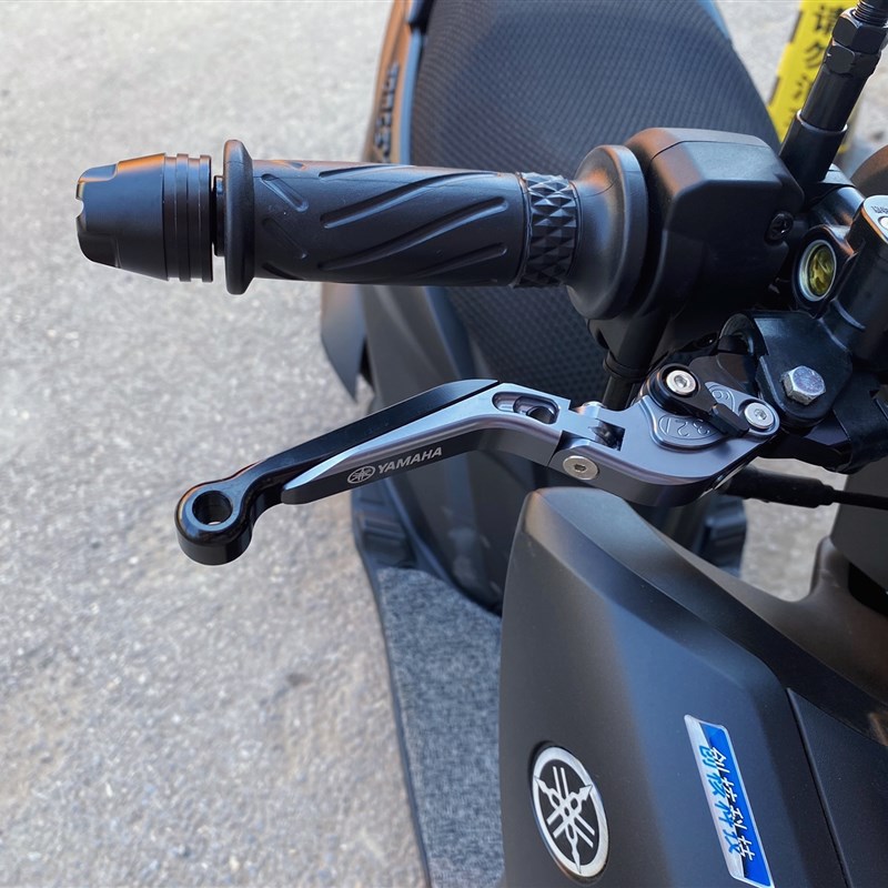 适用于 雅马哈TMAX530 uT-MAX500 改装刹车牛角 刹车拉杆手柄手刹
