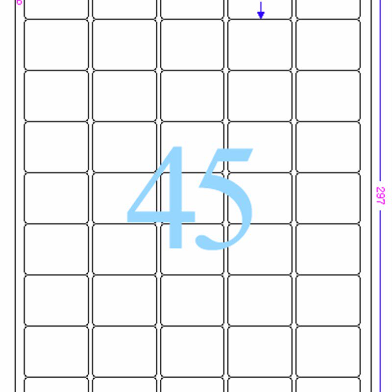A4/不干胶/标签纸/条形码标签纸/爱雷博/浅黄色标签CL559Y.-100张